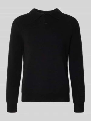 Koszulka polo z prążkowanymi wykończeniami Forét