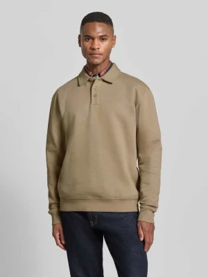 Koszulka polo z prążkowanymi wykończeniami MCNEAL