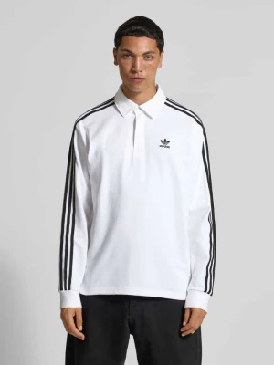 Koszulka polo z wyhaftowanym logo adidas Originals