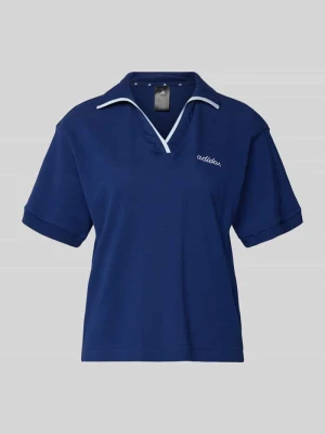 Koszulka polo z wyhaftowanym logo adidas Sportswear