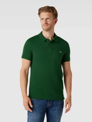 Koszulka polo z wyhaftowanym logo Lacoste
