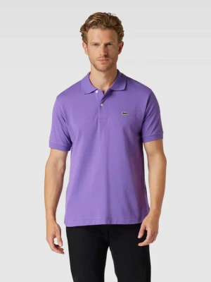 Koszulka polo z wyhaftowanym logo Lacoste