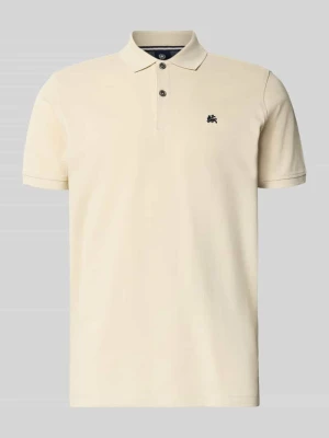 Koszulka polo z wyhaftowanym logo Lerros