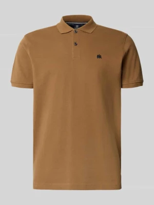 Koszulka polo z wyhaftowanym logo Lerros