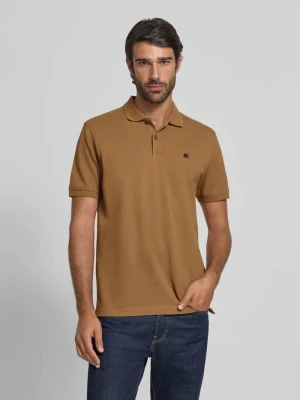 Koszulka polo z wyhaftowanym logo Lerros