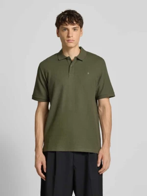 Koszulka polo z wyhaftowanym logo model ‘AUSTIN’ jack & jones