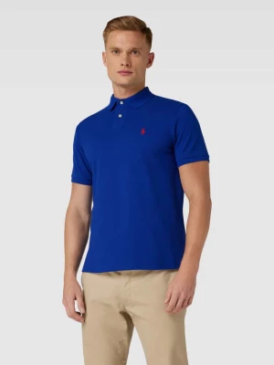 Koszulka polo z wyhaftowanym logo model ‘BASIC’ Polo Ralph Lauren