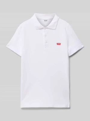 Koszulka polo z wyhaftowanym logo model ‘BATWING’ Levi’s® Kids