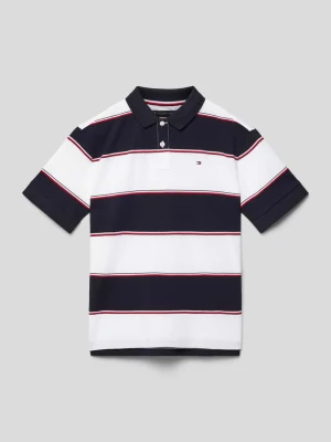 Koszulka polo z wyhaftowanym logo model ‘GLOBAL’ Tommy Hilfiger Teens