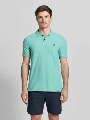 Koszulka polo z wyhaftowanym logo model 'PERFORMANCE' Lerros