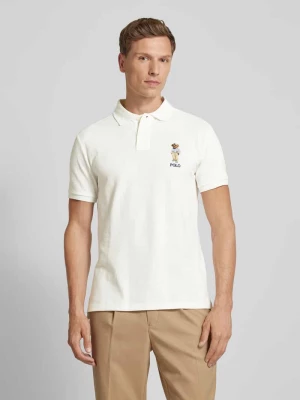 Koszulka polo z wyhaftowanym logo Polo Ralph Lauren