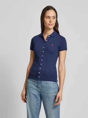 Koszulka polo z wyhaftowanym logo Polo Ralph Lauren