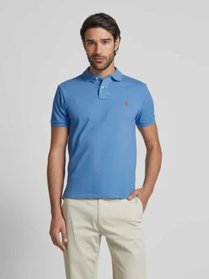 Koszulka polo o kroju custom fit z czystej bawełny Polo Ralph Lauren