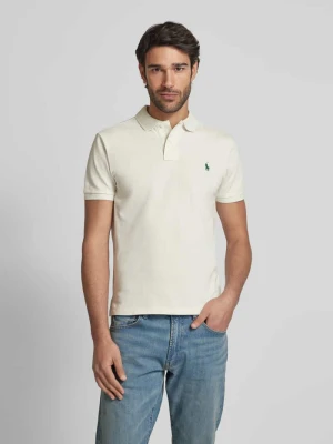 Koszulka polo o kroju custom fit z czystej bawełny Polo Ralph Lauren