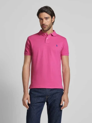 Koszulka polo o kroju custom fit z czystej bawełny Polo Ralph Lauren