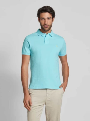 Koszulka polo o kroju slim fit z wyhaftowanym logo Polo Ralph Lauren
