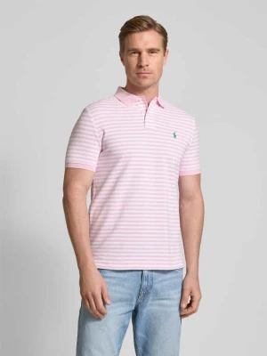 Koszulka polo z wyhaftowanym logo Polo Ralph Lauren