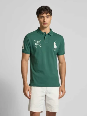 Koszulka polo z wyhaftowanym logo Polo Ralph Lauren