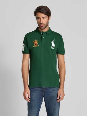 Koszulka polo z wyhaftowanym logo Polo Ralph Lauren