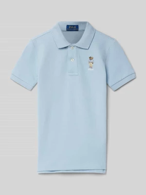 Koszulka polo z wyhaftowanym logo Polo Ralph Lauren Kids