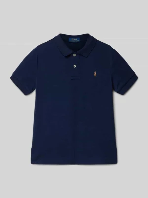 Koszulka polo z wyhaftowanym logo Polo Ralph Lauren Kids