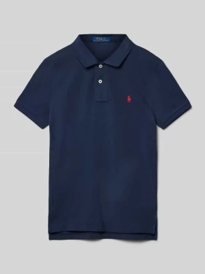 Koszulka polo z wyhaftowanym logo RALPH LAUREN TEENS