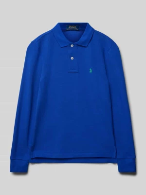 Koszulka polo o kroju slim fit z wyhaftowanym logo Polo Ralph Lauren Teens