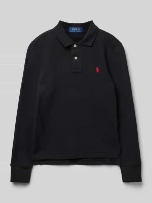 Koszulka polo o kroju slim fit z wyhaftowanym logo RALPH LAUREN TEENS