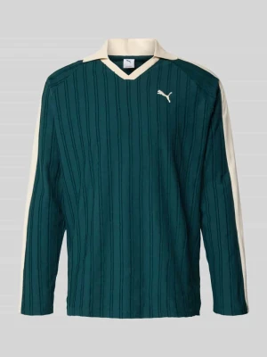 Koszulka polo z wyhaftowanym logo PUMA PERFORMANCE