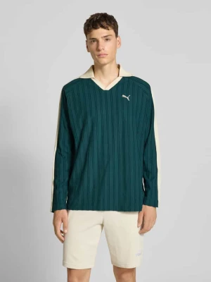 Koszulka polo z wyhaftowanym logo PUMA PERFORMANCE