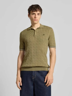 Koszulka polo z wyhaftowanym logo Superdry