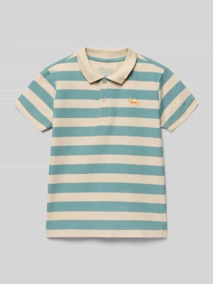 Koszulka polo ze stitchingiem BLUE SEVEN