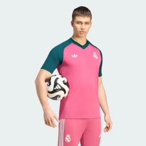 Koszulka przedmeczowa Real Madrid 26 / 27 Adidas różowy