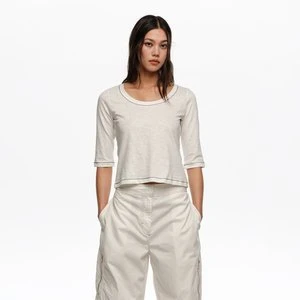 Koszulka rękaw 3/4 kość słoniowa BIMBA Y LOLA