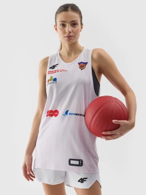 Koszulka replika domowa z sezonu 2023/24 uniseks 4F x KS 25 Basket Bydgoszcz - multikolor