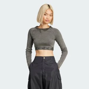 Koszulka Ribbed Long Sleeve Crop Adidas