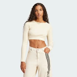 Koszulka Ribbed Long Sleeve Crop Adidas