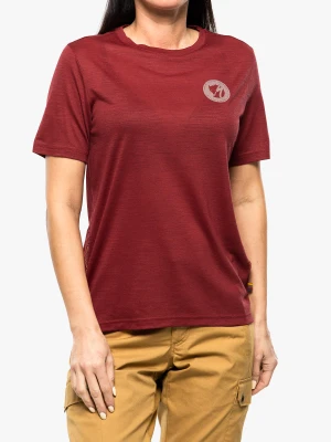 Koszulka rowerowa damska Fjallraven/Specialized Wool T-Shirt - red