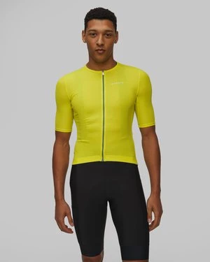Koszulka Rowerowa Męska Isadore Debut Merino Air Jersey żółta
