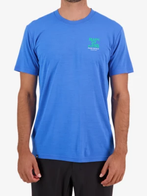 Koszulka rowerowa Mons Royale Icon T-Shirt - pop blue