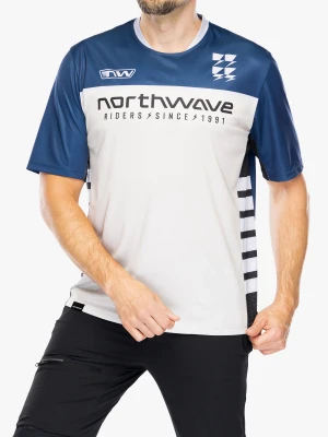 Koszulka rowerowa Northwave Edge 2 Jersey Short Sleeve - deep blue/light grey