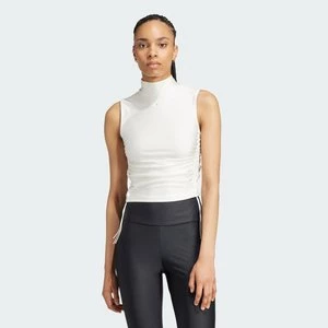 Koszulka Ruched 3-Stripes Crop Adidas