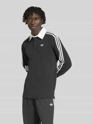 Koszulka rugby o kroju regular fit z czystej bawełny adidas Originals