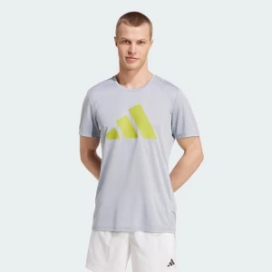 Koszulka Run It Adidas Halo Silver