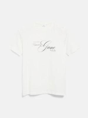T-shirt z artystycznym nadrukiem s.Oliver