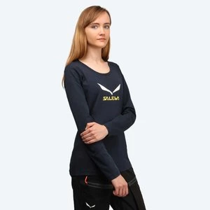 Koszulka Salewa Solidlogo CO W L/S Tee 25280-3991