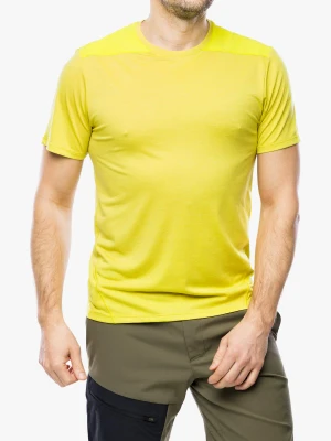 Koszulka Salomon Outline S/S Tee - sulphur spring