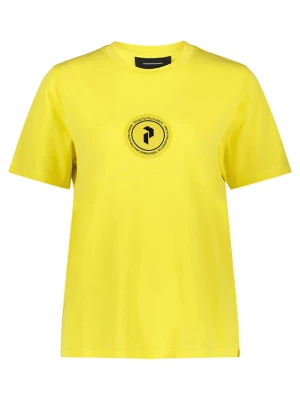 Peak Performance Koszulka "Seasonal" w kolorze żółtym rozmiar: S