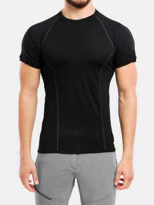 Koszulka Sensor Merino Active Tee S/S - black