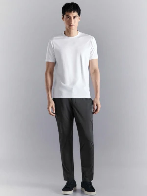 Zdjęcie produktu Koszulka slim fit comfort stretch Coolmax® biały - Mężczyzna - - MANGO MAN